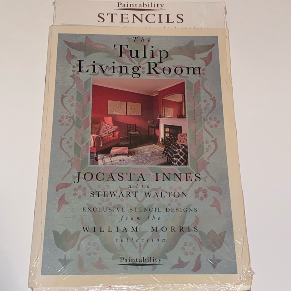 Paintability The Tulip Living Room Jocasta Innes Stencils